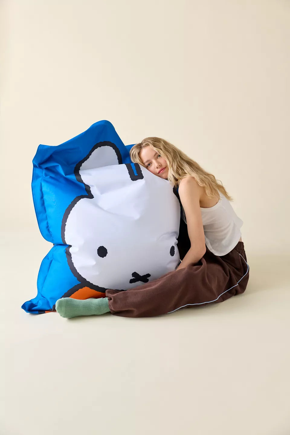 Junior Nylon x Miffy / Blue Boris Beanbag