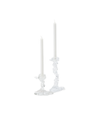 Glass Drip Candle Holder