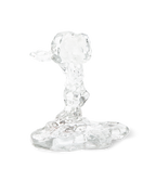 Glass Drip Candle Holder