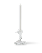 Glass Drip Candle Holder