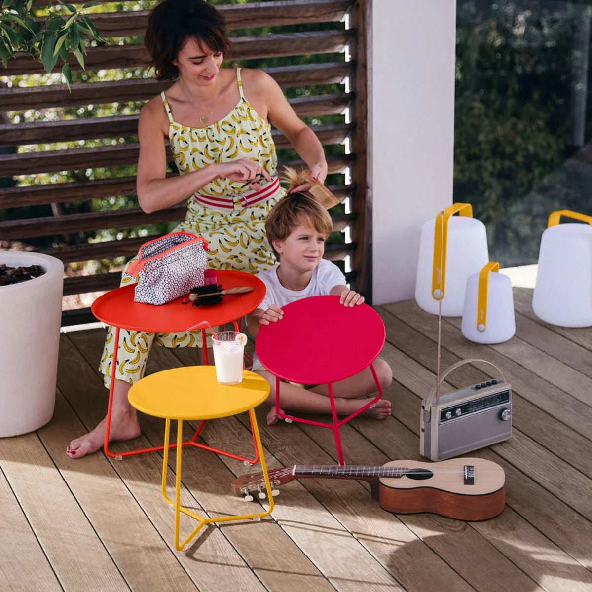 Cocotte Side Table Honey