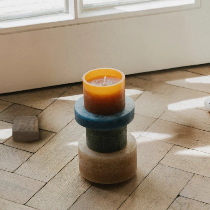 Candle Stack 04 - Earth Tones