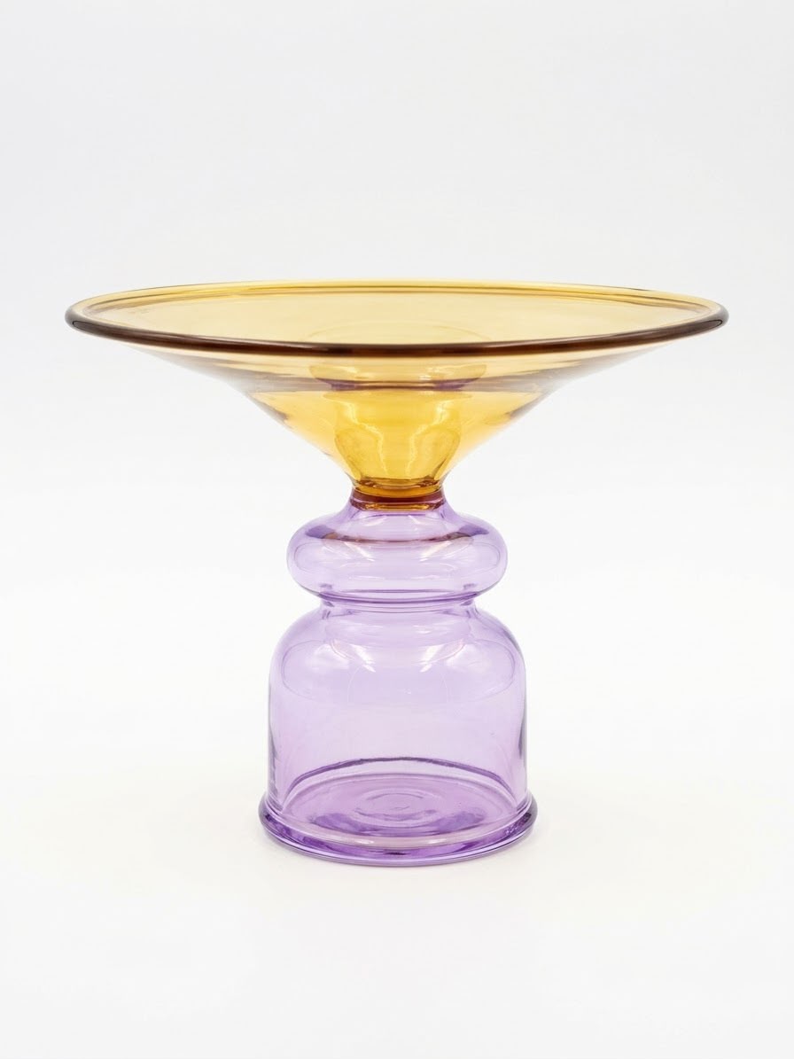 Coupe Glass Vase