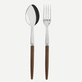 Jonc Dark Wood Serving Set