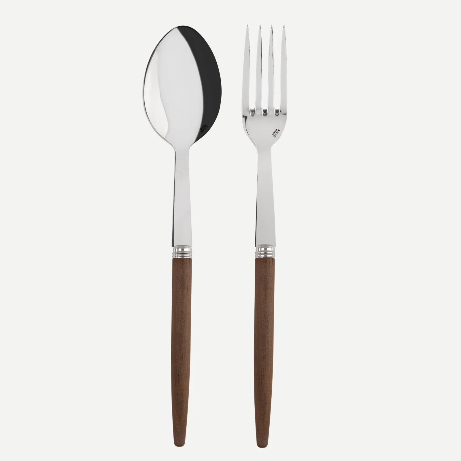 Jonc Dark Wood Serving Set
