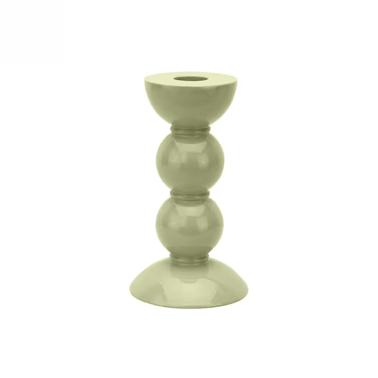 Medium Bobbin Candlestick - 14cm