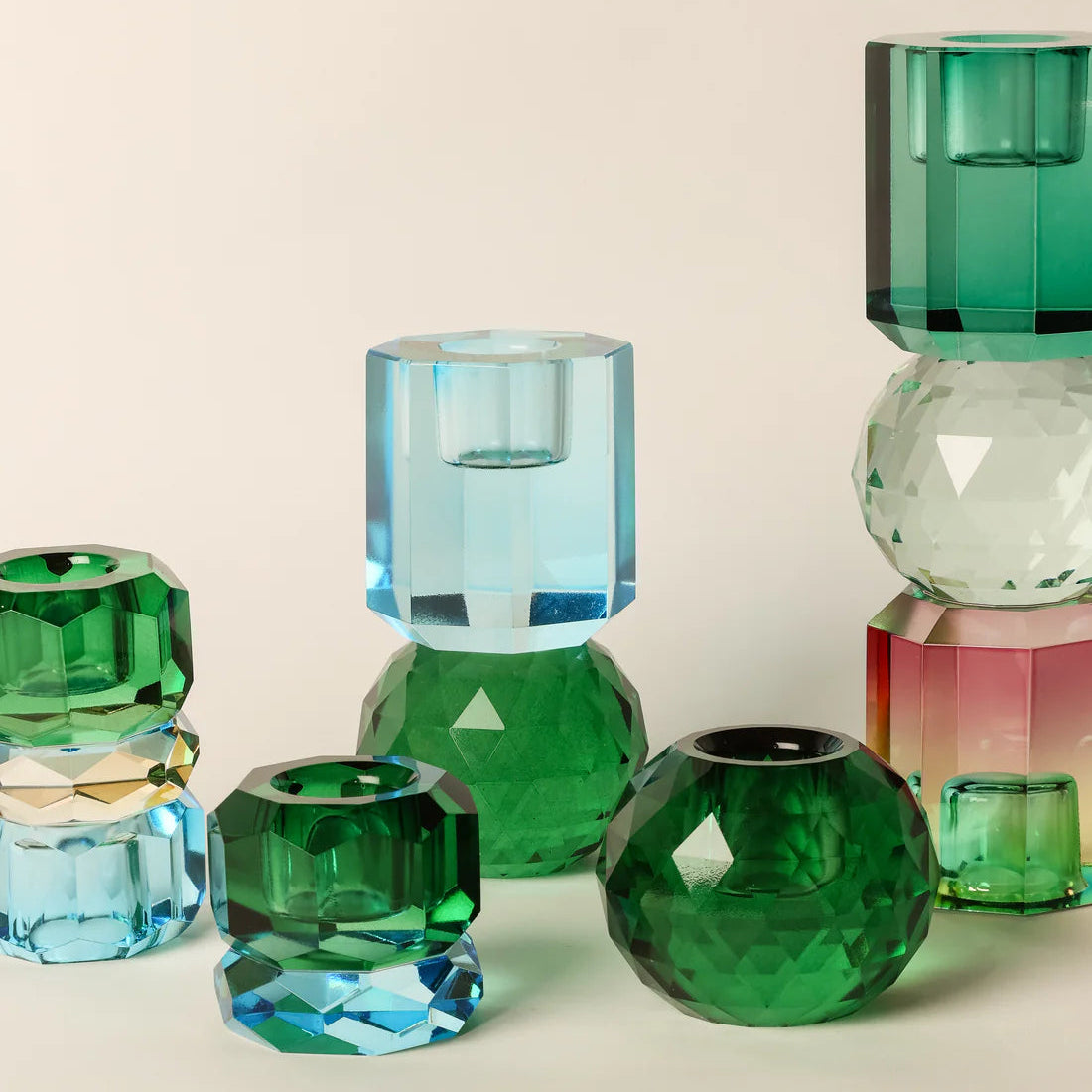 Crystal Candle Holder