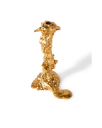 Drip Candle Holder Gold