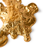 Drip Candle Holder Gold