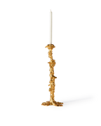 Drip Candle Holder Gold