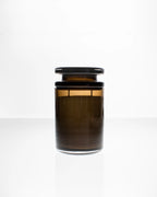 Scented Candle M Dark Brown Zephyr
