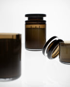 Scented Candle M Dark Brown Zephyr