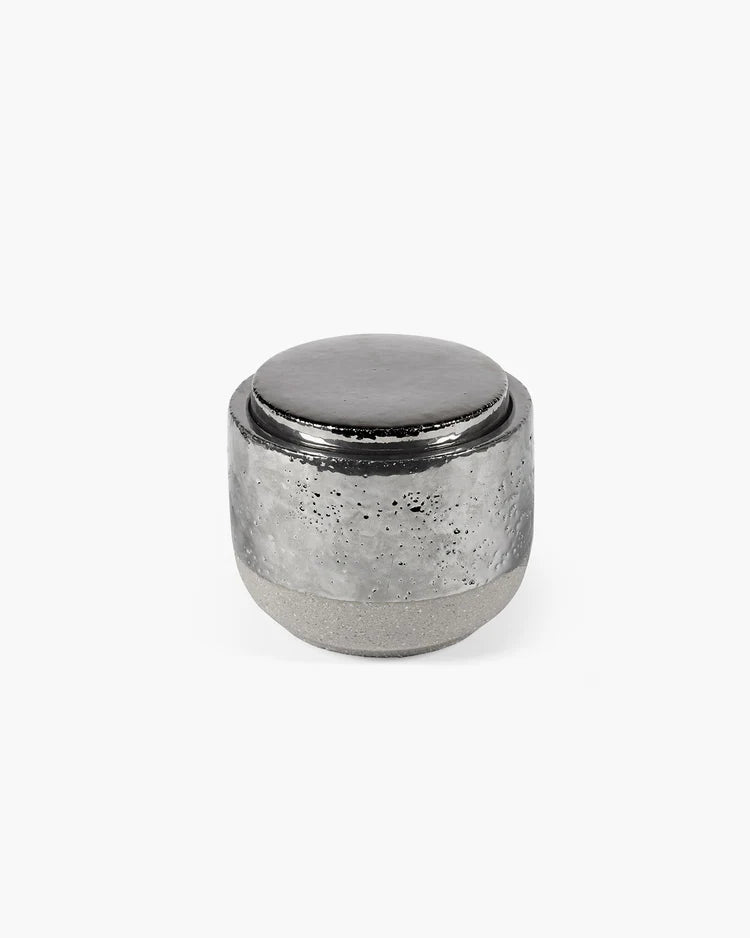 Scented Candle Silver Smoked Jasmine