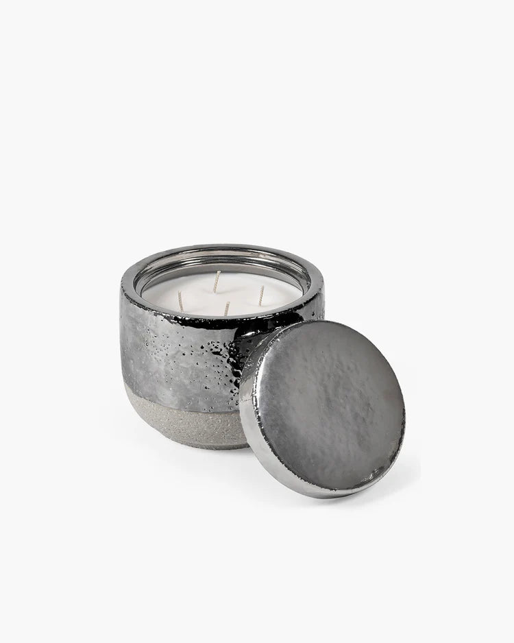 Scented Candle Silver Smoked Jasmine