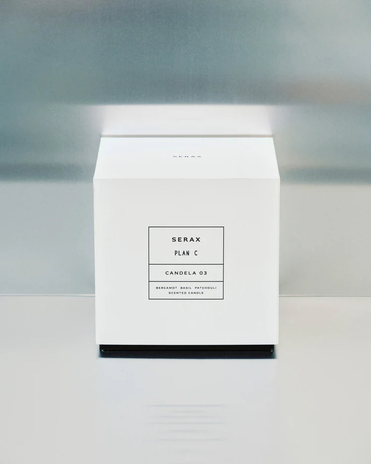 Scented Candle L Burgundy - Yellow Candela 03