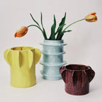 Molly flower pot 03 Light Aqua