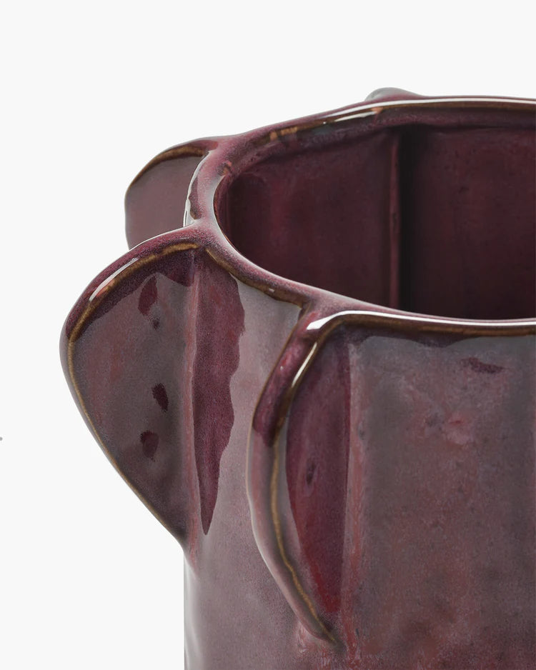 Flower Pot 02 S Aubergine Molly