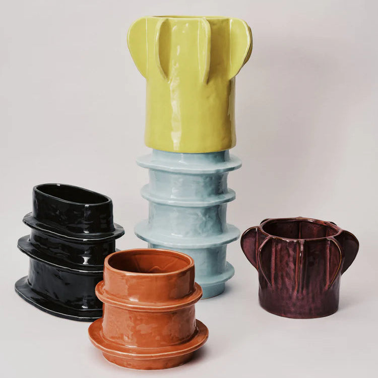 Flower Pot 04 S Orange Molly