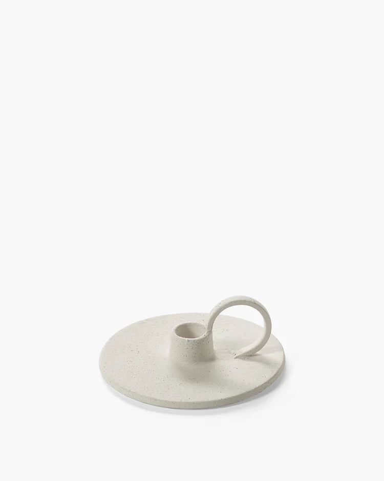 Candle Holder S Beige Mira