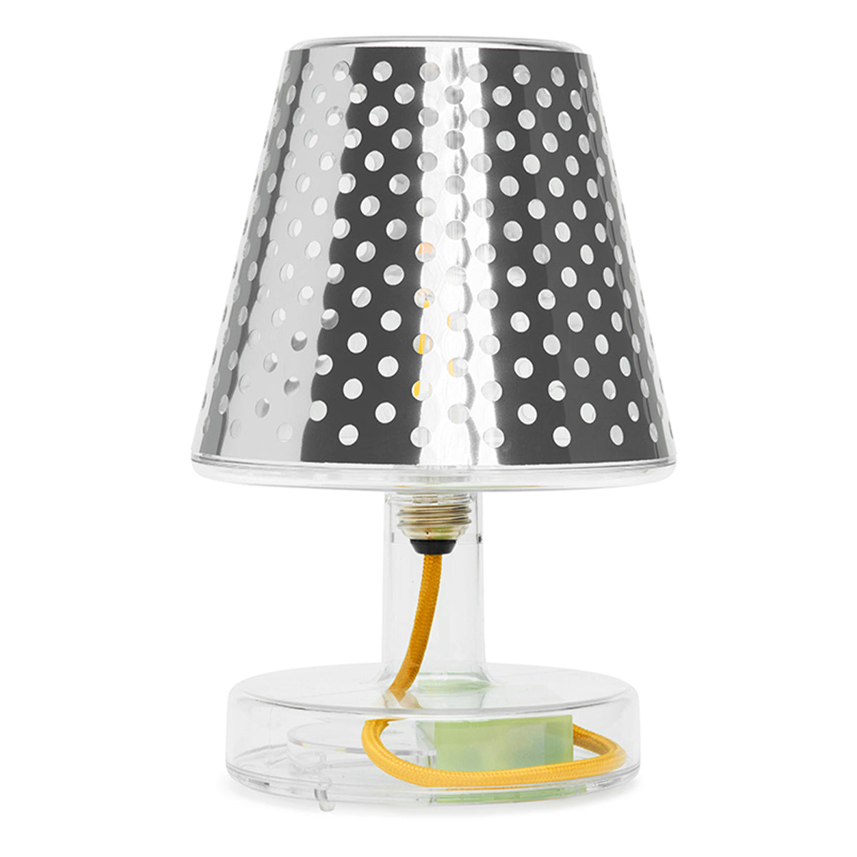 Transloetje Metallicappie - Silver Dot