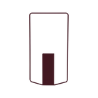 Itac Rectangular Vase