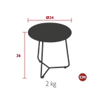 Cocotte Side Table Honey