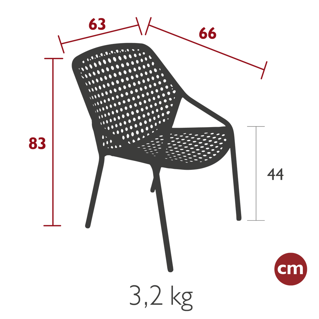 Croisette Low Armchair