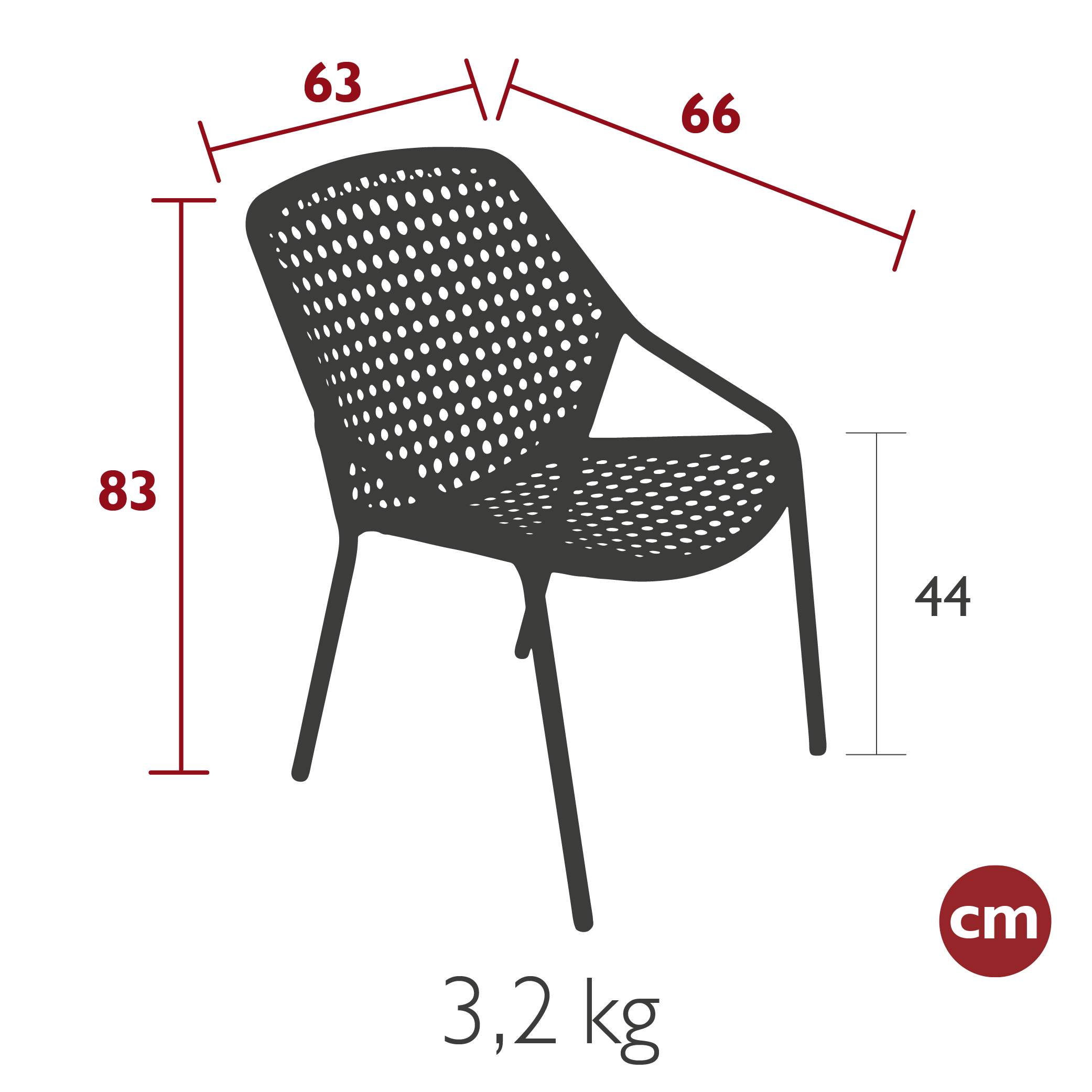 Croisette Low Armchair