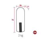 Itac Cylindrical Vase