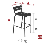 Luxembourg Bar Chair