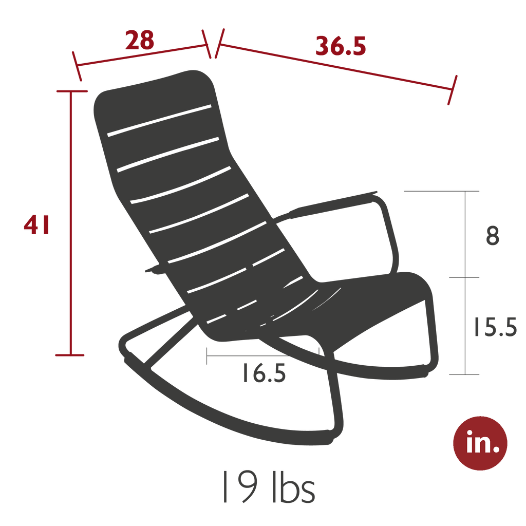 Luxembourg Rocking Chair