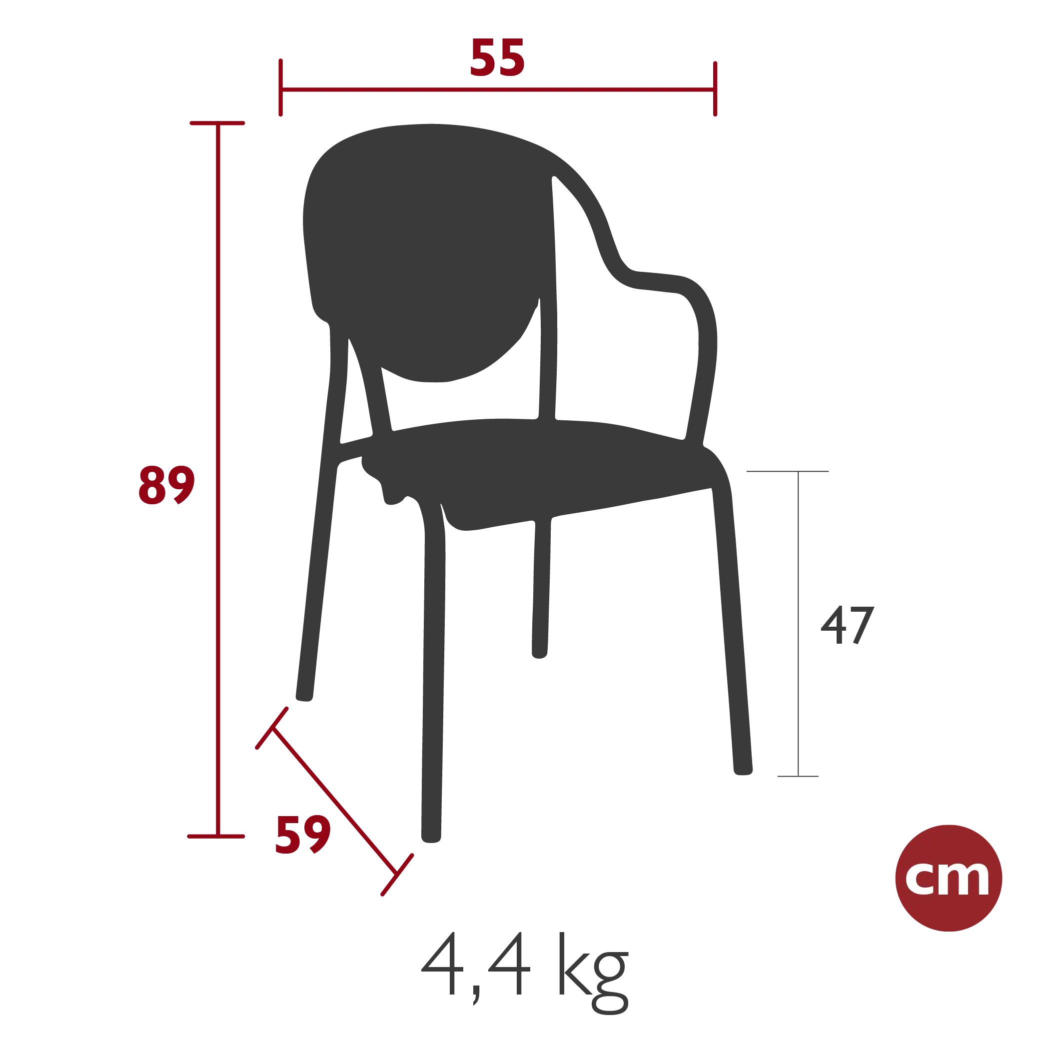 Parisienne 21 Armchair