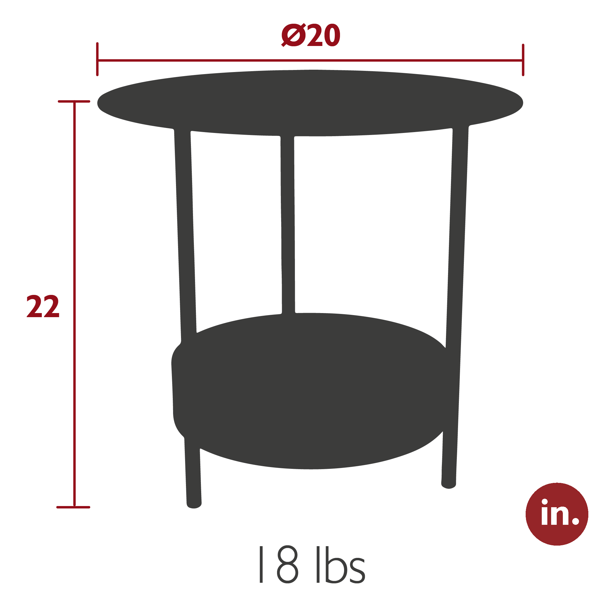 Salsa Side Table