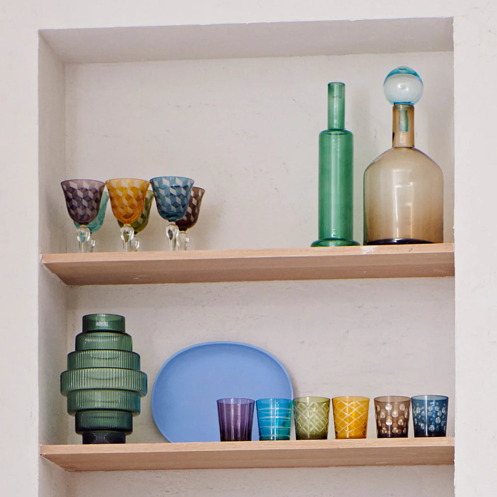 Blocks Wine Glasses Set