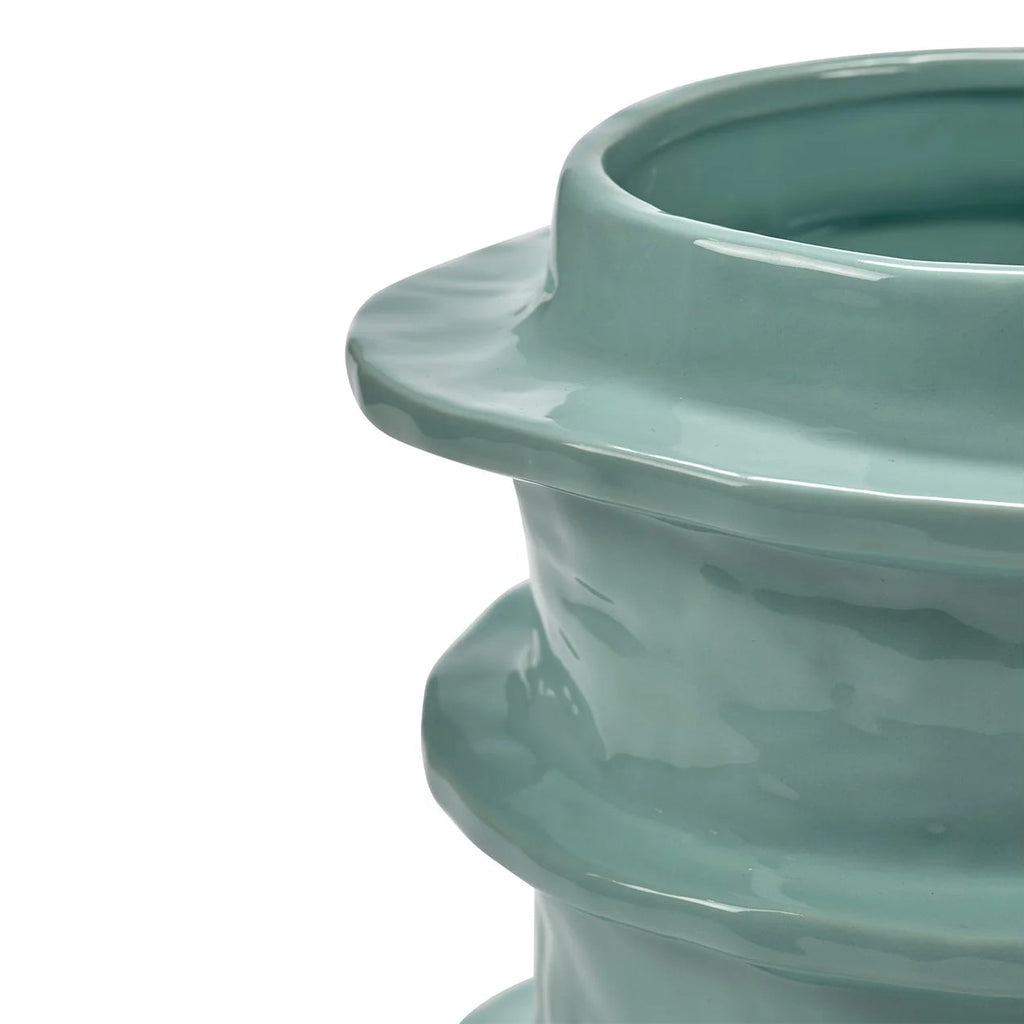 Molly flower pot 03 Light Aqua