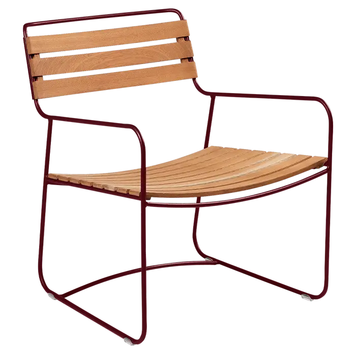 Surprising Teak Low Armchair