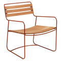 Surprising Teak Low Armchair