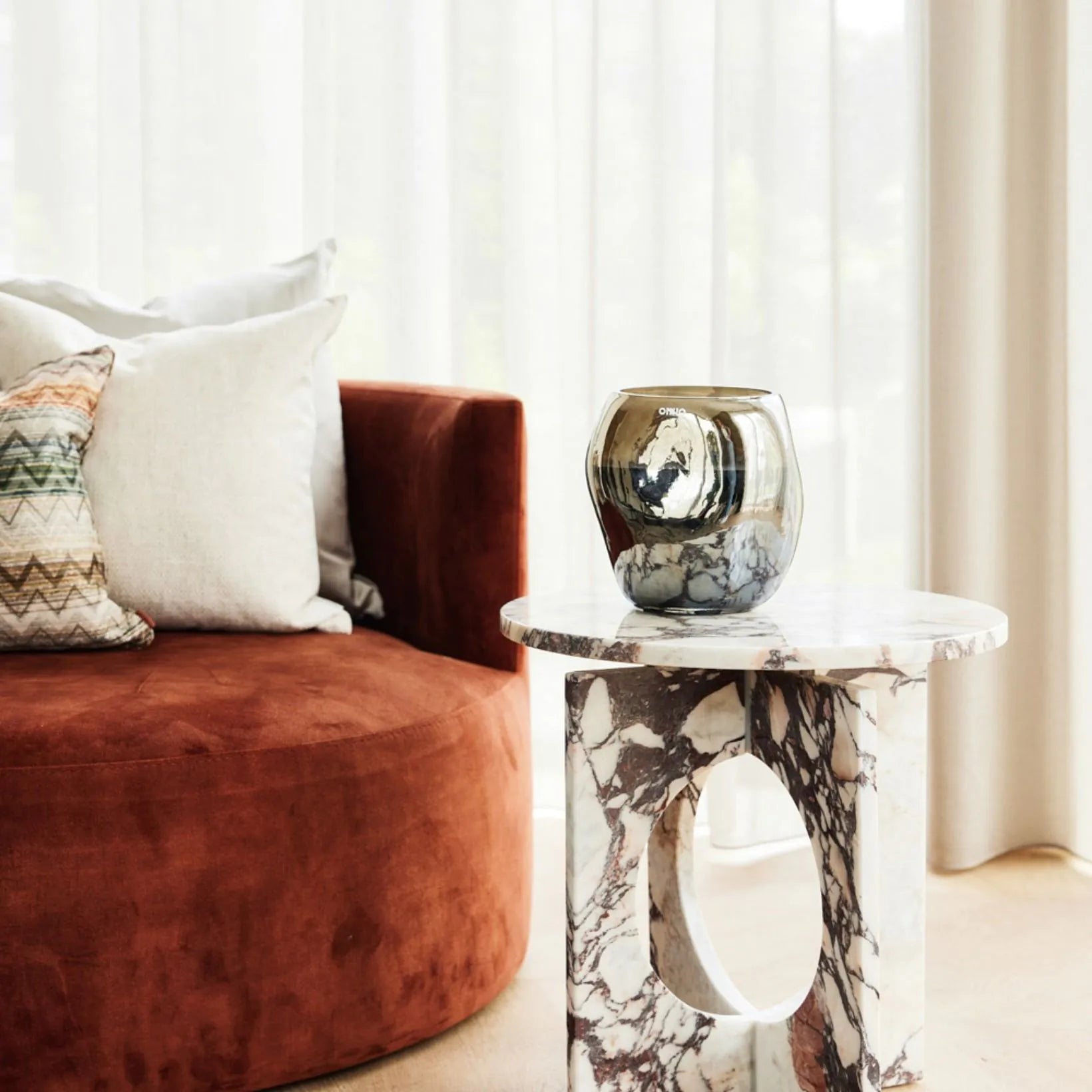 Cape Smoked Grey Candle