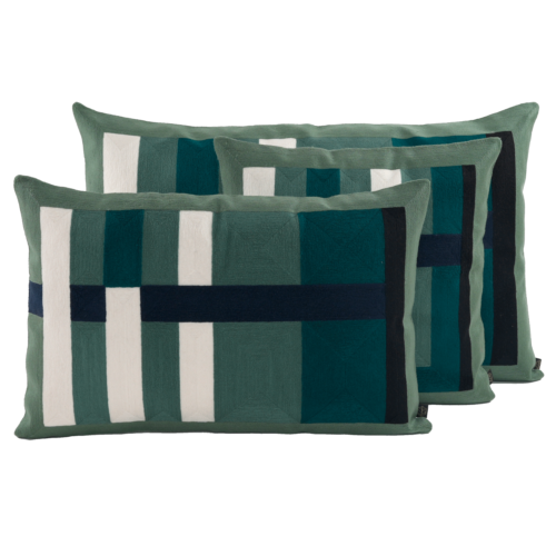 Tokyo Cushion Encre carre