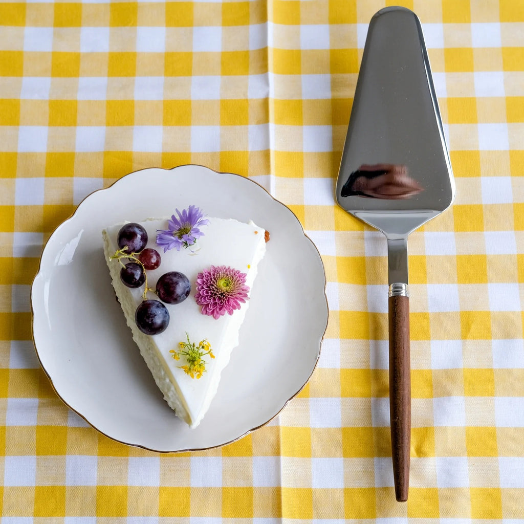 Jonc Dark Wood Tart Server