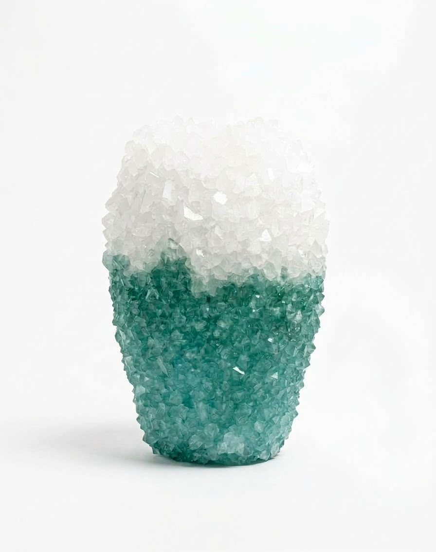 Crystal Vase Duo Tone