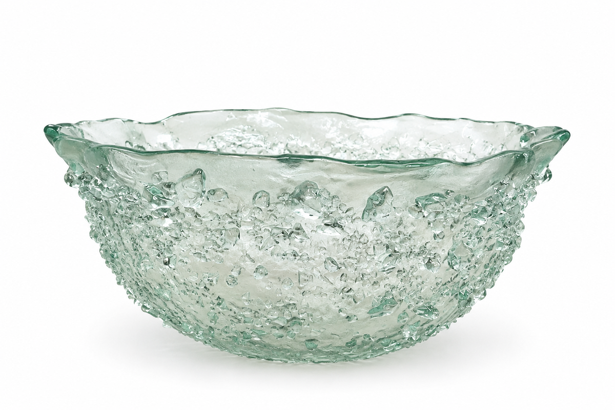 Glass Bowl - Cristaline Granule