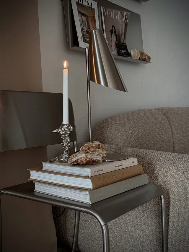 Drip Candle Holder Black Nickel