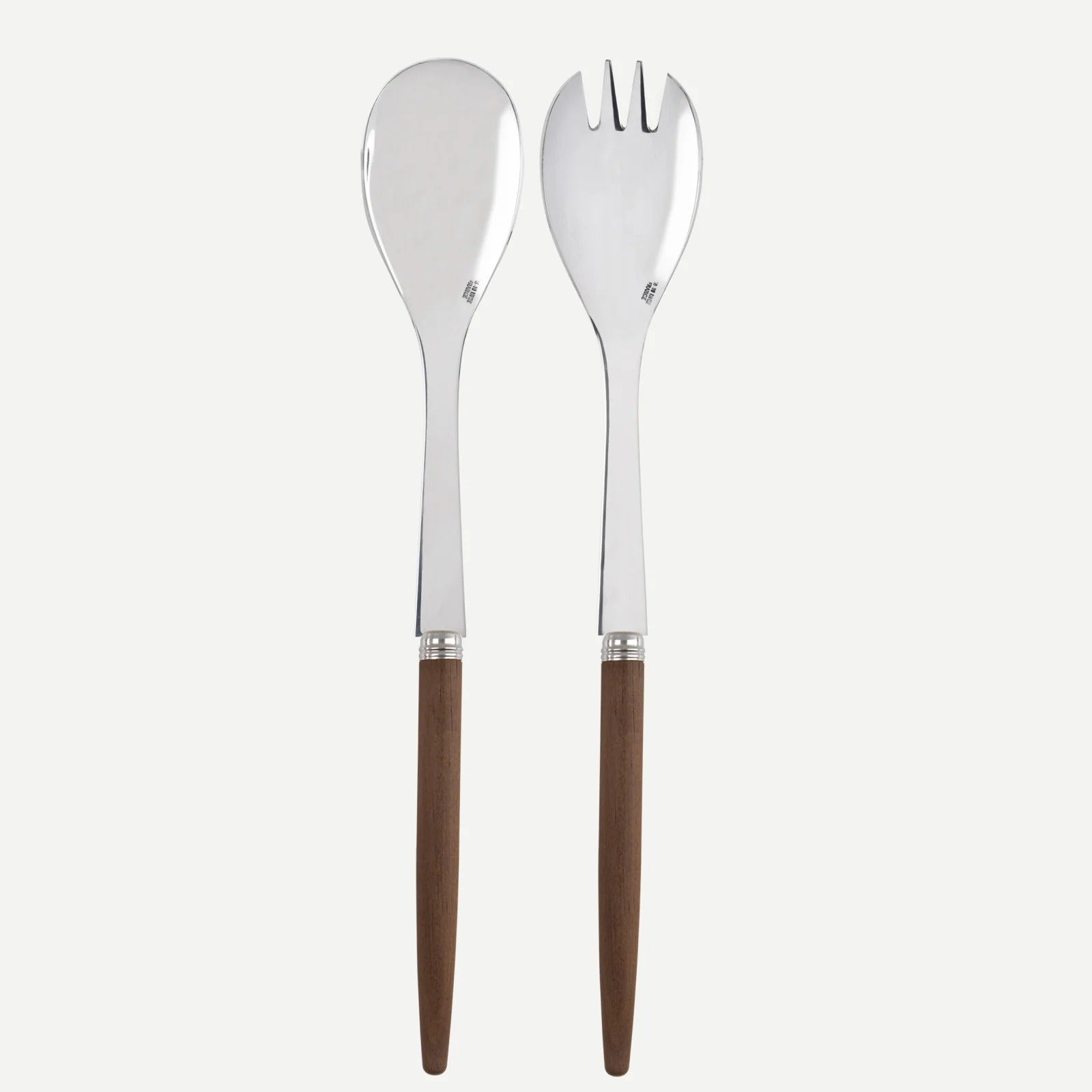 Jonc Dark Wood Salad Set
