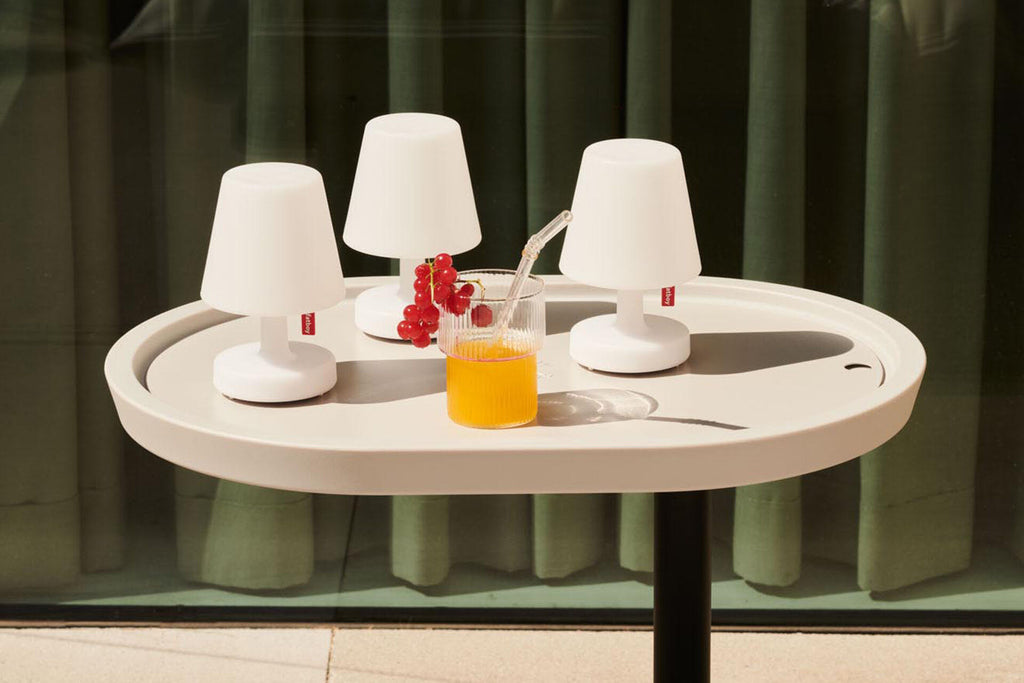 Brick Table - Light Grey