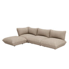 Sumo Corner Sofa Boucle Light Brown Melange