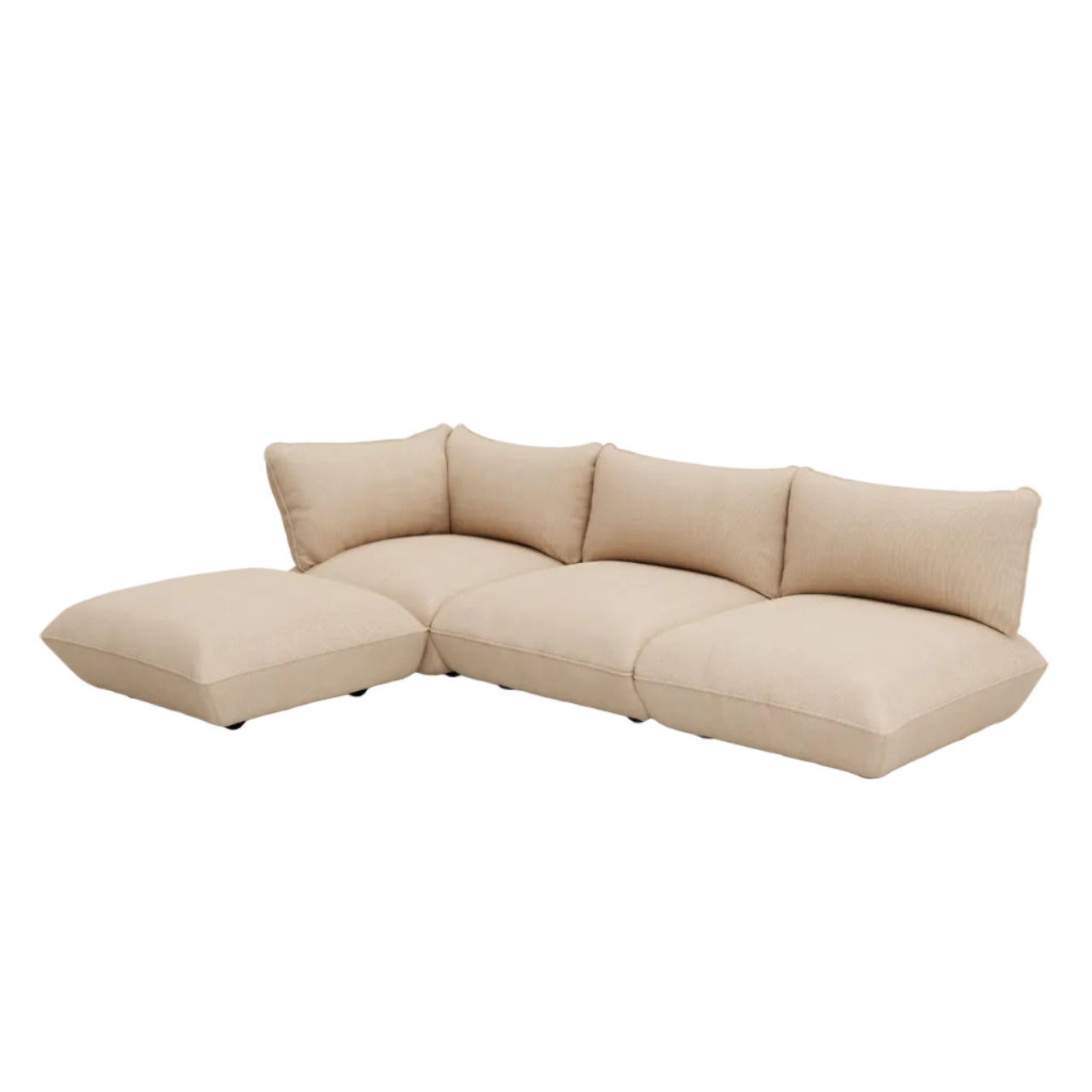 Sumo Corner Sofa Left Cord Beige