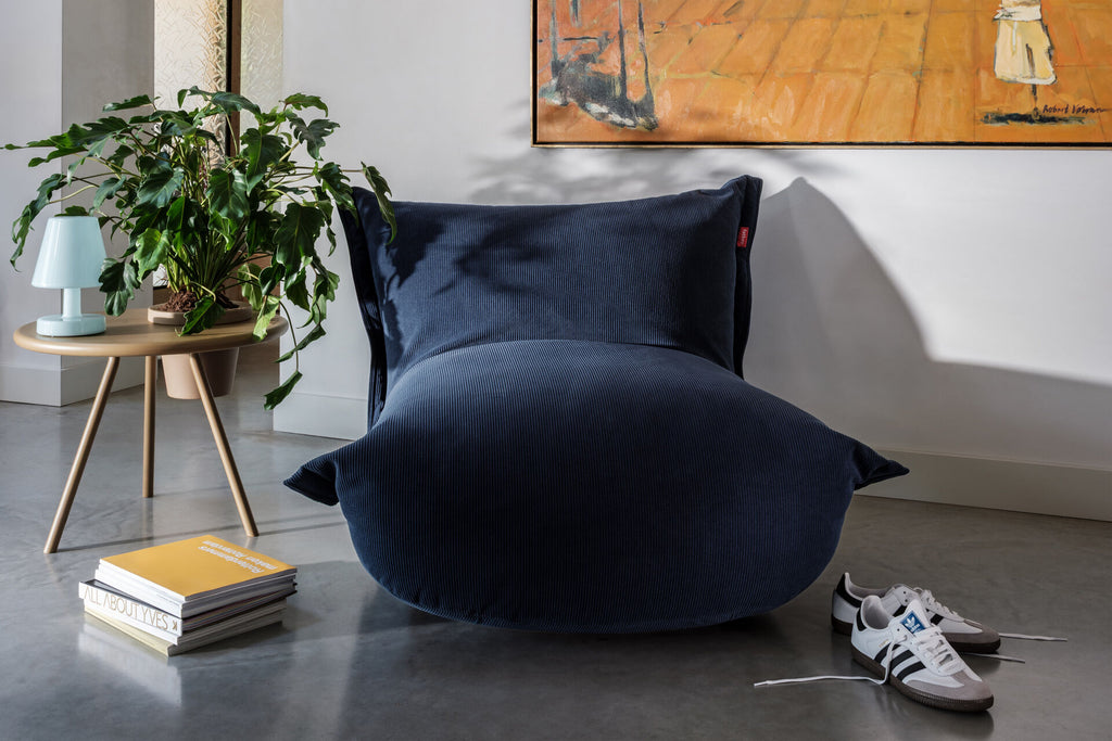 BonBaron Slim Cord Deep  Blue