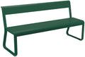 Bellevie Bench With Backrest Ceder Green
