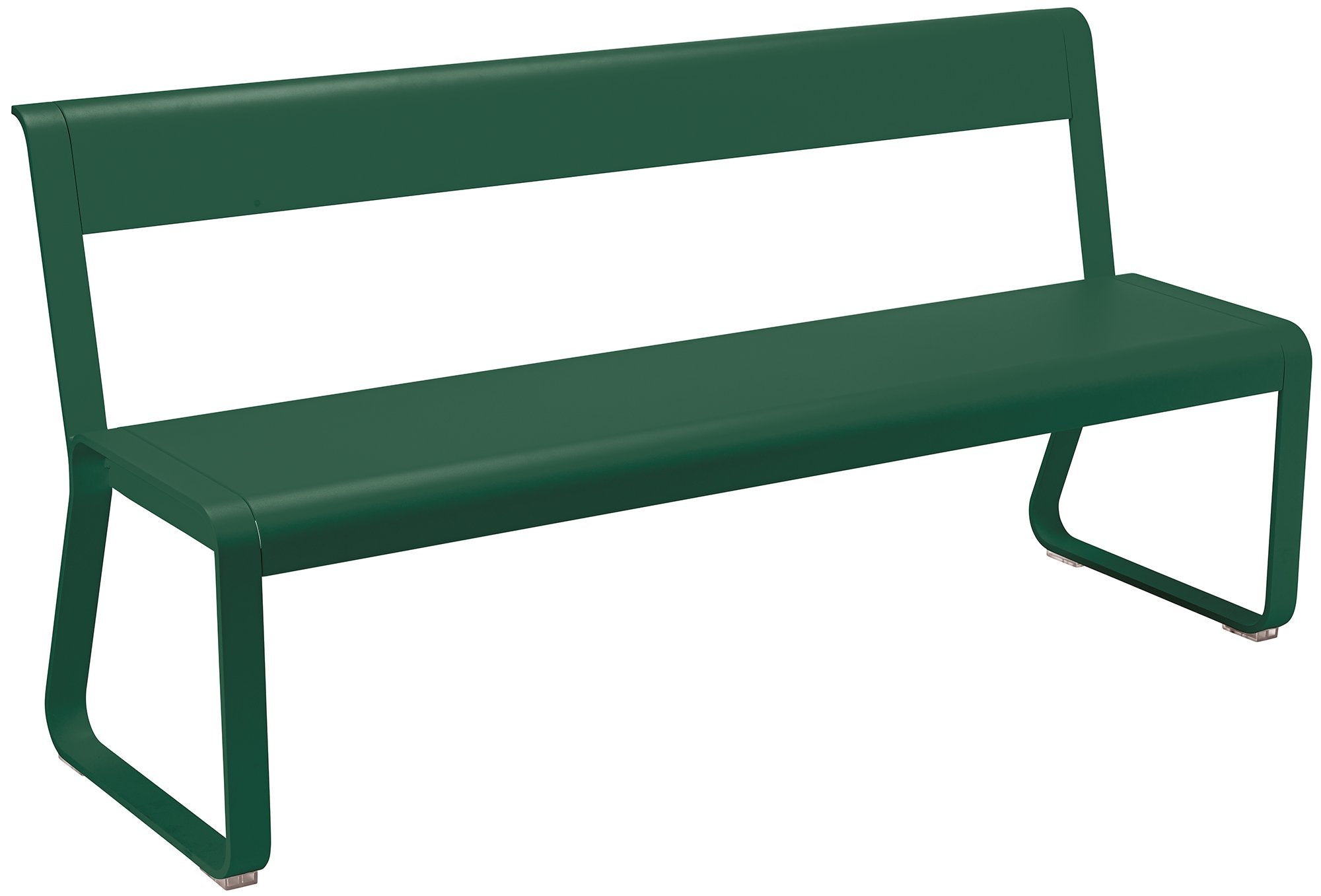 Bellevie Bench With Backrest Ceder Green